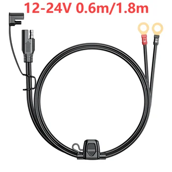 12-24 U 18AWG SAE 2-pinski Konektor za brzo Odvojiti od kontakta prstena Kabelskog Snopa kabela za Priključni kabel Fotoelektrični Kabel za napajanje