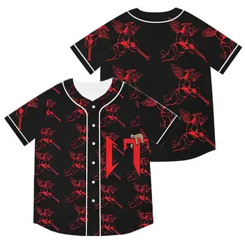 2023 lik ličnosti Baseball Košulja Ljetna Majica Kratkih Rukava Unisex Dres 2200