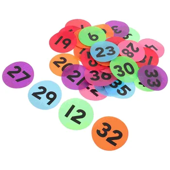 36 kom. клейких naljepnica s brojevima, obojene oznake s brojevima, klasifikacijskih oznake za ured, dječje sobe