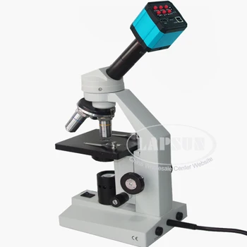 40X - 400X Sastavni Napredni Biološki Studentski Laboratorijski Mikroskop + 250X - 2500X 14-Megapikselna Kamera sa Digitalnim Окуляром HDMI USB HD