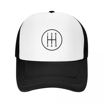 5-stupanjski ručni mjenjač Logo 2 (crna) Bejzbol kapu, tvrdi šešir, šešir kamiondžija, šeširi sa vizir, kapu, šešir za djevojčice, muška Kapu