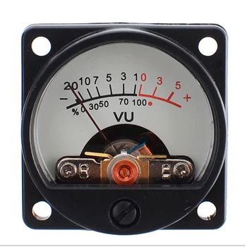 500UA Ploča VU Meter Račun toplog stražnjeg svjetla VU Panel VU Meter Meter Pojačalo jačine zvuka