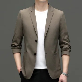 7009-2023 Muško odijelo proljeće novi poslovni profesionalni muški sako svakodnevni koreanska verzija kostima