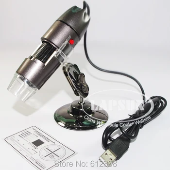 800X 2.0 MP USB Digitalni mikroskop, endoskopska lupa, video kamera sa 8 led rasvjetom i mjerenje veličine čitanje