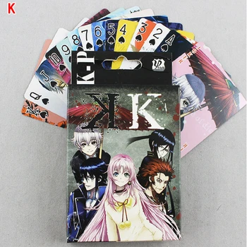 Anime K Project Yatogami Kuroh Poker karte Igračka Исана Яширо Yatogami Kuroh Cosplay Društvene igre karte Tiskanje proizvodi