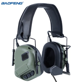 Baofeng Taktički Kaciga Slušalice S redukcijom šuma Soundbox s usluge PRITISNI za razgovor za Vojnog voki-Toki Outdoot Hunting Za AR-152