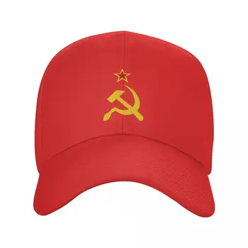 Bejzbolska kapa sa Zastavom RUSIJE i Sovjetskog SAVEZA za Žene I Muškarce, Prozračna Kapu CCCP sovjetskog saveza SA Srpom I Čekićem, Šešir Za Tatu, Ljetni Šeširi Snapback