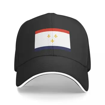 Bejzbolska kapa sa zastavom u new Orleansu, tvrdi šešir, šešir za plažu zurke, kape kamiona za muškarce i žene