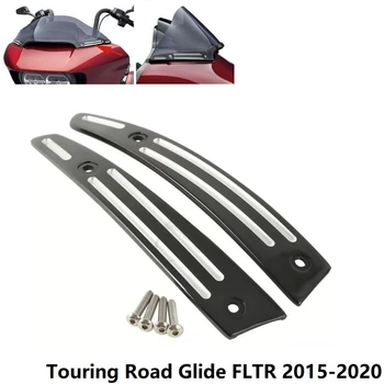 Black Bočni jastuk s prorezom vjetrobranskog stakla za Touring Road Glide FLTR 2015-2020