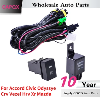 CAPQX Ožičenje svjetla za Maglu Prednji Branik (Lampa H11) Za Accord i Civic Odyssye Crv Vezel Hrv Xr Mazda