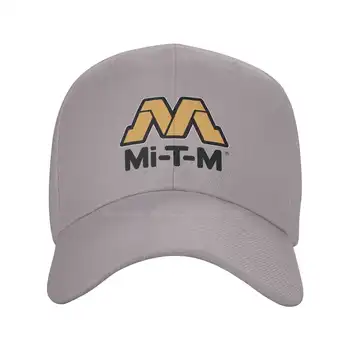 Denim i casual kapu s grafičkim po cijeloj površini Mi-t-m, вязаная kapu, kapu