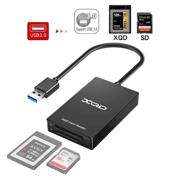 Dvostruki čitač kartica XQD Višenamjenski Čitač kartica Type-c-XQD M/G Memory USB 3.0 XQD Kartica Podržava brzine do 5 Gbps