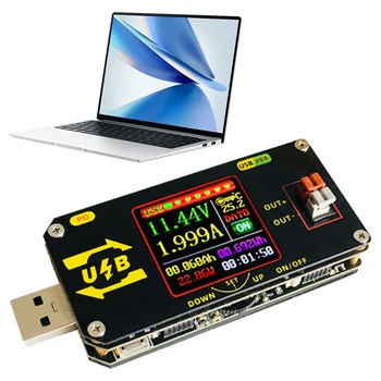Ekran u boji, USB mjerač pražnjenja napona i struje, veliki tester napona sa CNC, izvor napajanja, mjerač pražnjenja napona i struje XY-UMPD