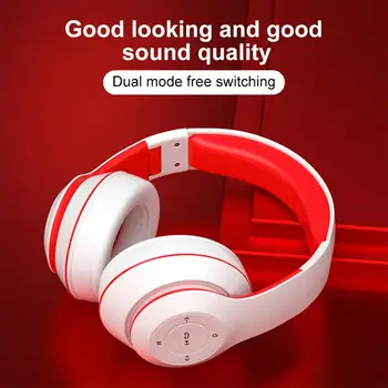 Hi-Fi Stereo Bežične Slušalice Dječji Dar Sklopivi Gaming Slušalice Kroz glavu Bluetooth Slušalice Bluetooth Slušalice