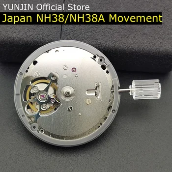 Japanski Standardni Mehanički Automatski Satni Mehanizam Zamjena Cijelog Mehanizam je Pogodan Za Seiko NH38/NH38A Rezervni Dijelovi i Pribor