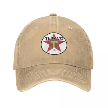 Kapu sa kutiji firma Texaco Gasoline Star Green s okruglog T neck kositren znak, kauboj šešir, kapu sa sklopivim naslonom, kapu, kamiondžija, kapu, s pom-poms, kapu, ženska, muška