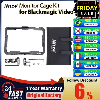 Komplet okvira monitora Nitze za Blackmagic Video Assist 5 12G / Blackmagic Video Assist 5 3G - JT-B01B