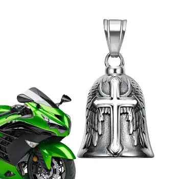 Kreativni dizajn, visoko kvalitetni metalno zvono s мотоциклетным motora u mehanički stilu, Muški Sretan Amulet, nakit ogrlica
