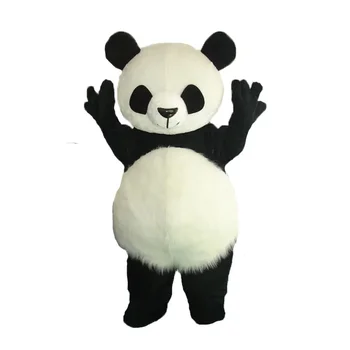 Kvalitetan kostim maskote Panda na Halloween, Cosplay, Smiješno Medvjed, životinja odrasla osoba Veličine