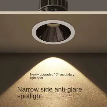 Led-ugradna Svjetiljka Downlight Solidne Cijele Spot Lampa Down Svjetla 220V uštedu energije Stropni svjetlo U sobi