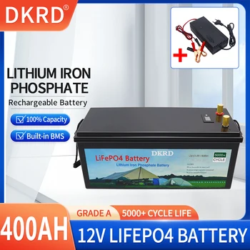 LiFePO4 baterija 12V 400Ah BMS Li Željezo Fosfatnih Elementi 5000 Ciklusa za Zamjenu Za Veći dio Backup izvor Dom za Pohranu energije