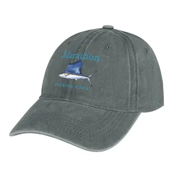 Marathon Florida Keys Dizajn Ribe-jedra Kauboj šešir Luksuzni brand Солнцезащитная šešir za djecu Kapu Kamiondžija šešir pape Ženska Plaža muška