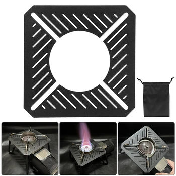 Metalni izolaciona ploča od aluminijske legure, toplinski štit za кемпинговой plamenika, lagani toplinski štit za roštilj ploče Soto 310