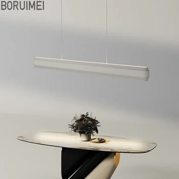Moderan luksuzni dizajn Viseći svijećnjak Luster za blagovanje Lampa Crno-bijela Stropne lampe za strop Lampa za dnevni boravak