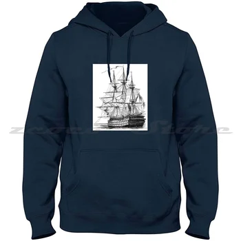 Modni hoodies Ship Of The Line, kvalitetne hoodies Ships Tall Ship, brod Jedrenje liniju Master i