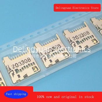 Novi i originalni 503398-0891 5033980891 05033980891 9 (8 + 1) Pin konektor za sigurno digitalni microSD kartice
