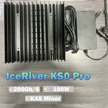 Novi KS0Pro Kaspa Miner S napajanjem, IceRiver KAS KS0 Pro 200G Asic Miner 100W Kripto-Mining i Machine, otpremna 15-31 siječnja