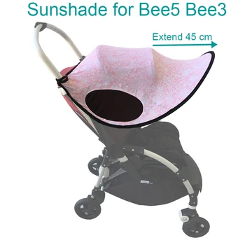 Običaj Pribor Za Dječjim Kolicima Štitnik Za sunce Krov UV Premaz Удлиняющий Štitnik Za sunce za Bauk Bee5 Bee3