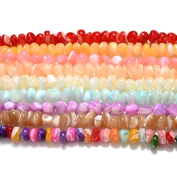 Perle od prirodnih ракушечника nepravilnog oblika, bočne perle za izradu nakita, Privjesci 