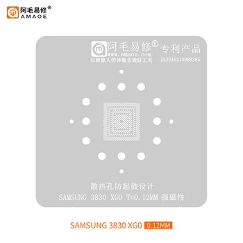 Pogodan za AMAOE Pogodan za Samsung A21S 3830 CPU cyber grid/3830 XG0 CPU čelična rešetka