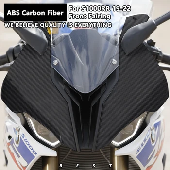 Pogodan za BMW S1000RR 2019 2020 2021 2022 ugljičnih vlakana u Boji Oplate Prednjeg Svjetla Set Pribora Za Motocikle ABS