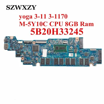 Punjeni Matična ploča za prijenosno računalo Lenovo Yoga 3-1170 Joga 3 11 AIZY0 LA-B921P 5B20H33245 s procesorom SR23C M-5Y10C 8 GB ram-a