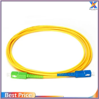 Skakač SC UPC na SC APC, Jednomodno optičko vlakno, Patch kabel, 3,0 mm, PVC, G657A, Optički kabel SM FTTH, 1 m/3 m/5 m, 50 kom.