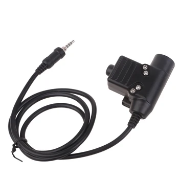 Slušalice U94-7R Ptt Priključak Gumb za Uključivanje/Isključivanje kako VX6R VX7R FT270 FT270R VX127 Prijenosni prijenosni radio K1KF