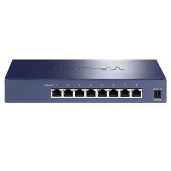 Switch TP-Link 2.5 G Ethernet sa 8 portova, Mrežni prekidač 2.5 GBASE-T, RJ45 2500 Mb/s, Internet-razdjelnik Plug and Play Hub TL-SH1008