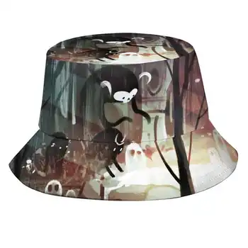 The Gathering Panama šeširi za plažu turizma, Prozračna солнцезащитная kapu Elentori originalni dizajn Forest Spirit Dark