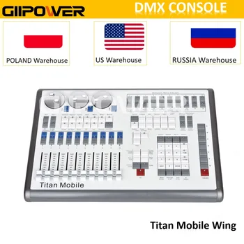 Titan Mobile Touch Wing DMX kontroler je Par Light Titan Quarz DMX Konzola 192 Tigar Touch Pro Plus Umjetničko rasvjeta Kreće glava