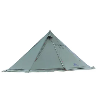 Topla šator Tipi na 5-8 osoba s utičnica za štednjak Кемпинговая piramide šator-вигвам za kampiranje na otvorenom, planinarenja s ruksakom