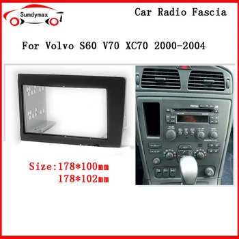 Traka auto-radija za Volvo S60 V70 XC70 2000 2001 2002 2003 2004 Auto media player Okvir стереопанели Komplet adaptera