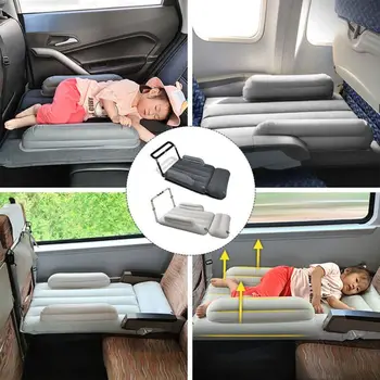 Viseća Putovanja Dječji Zračni Madrac Cijev Sjedala Jednobojnu Dječje Inflatable Krevet Papučice Krevet Za Spavanje Na Velike Udaljenosti Artefakt