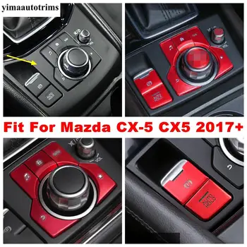 Za Mazda CX-5 CX5 2017-2022 Električna Parkirna Kočnica Srednja Multimedijska Ručka Gumb na Programskoj Poklopac Završiti Pribor Unutrašnjost