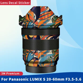 Za Panasonic LUMIX S 20-60 mm F3.5-5.6 Objektiv kamere Koža Protiv Ogrebotina Zaštitna Folija Za tijelo Zaštitna Oznaka