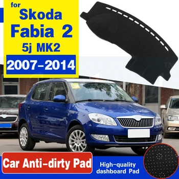 Za Škoda Fabia 2 5j 2007 2008 2009 2010 2011 2012 2013 2014 MK2 Protuklizni Tepih Ploča Na ploču Štitnik Za sunce Pribor Za Dashmat
