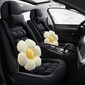 Zimske Tople Presvlake za sjedala komplet za Toyota Corolla E150 Renault Kangoo Peugeot 206 Fiat Bravo Audi Q3 Auto Oprema